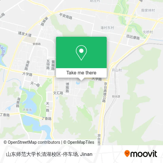 山东师范大学长清湖校区-停车场 map