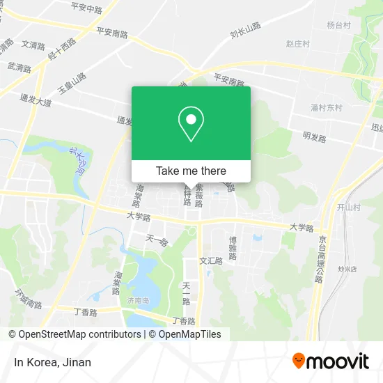 In Korea map