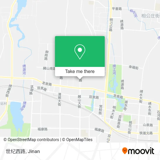 世纪西路 map