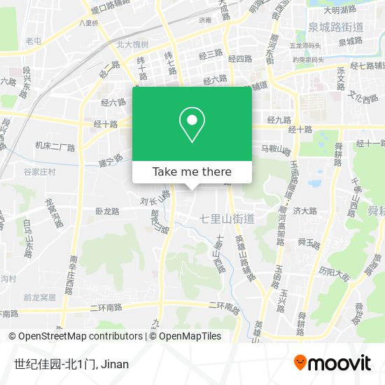 世纪佳园-北1门 map