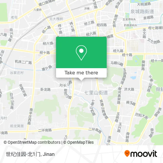 世纪佳园-北1门 map