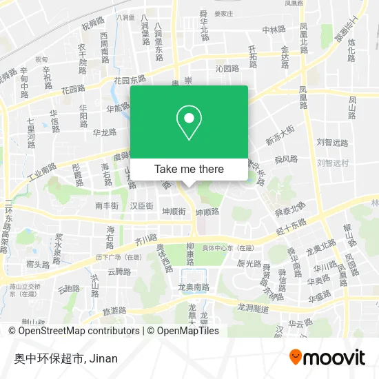 奥中环保超市 map