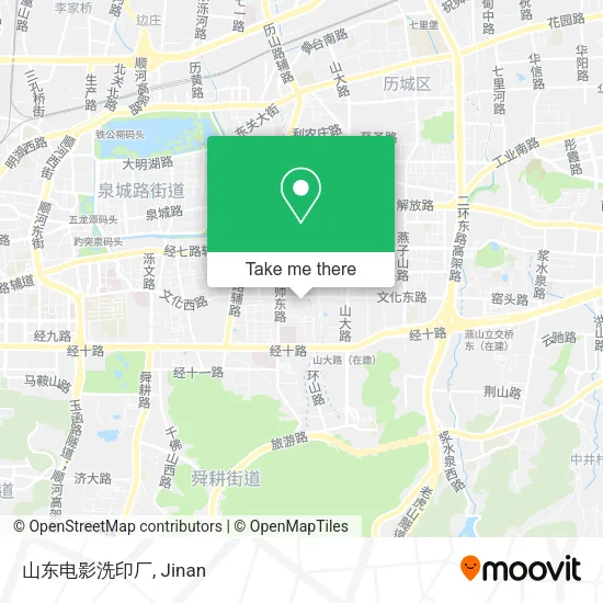 山东电影洗印厂 map