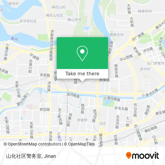 山化社区警务室 map