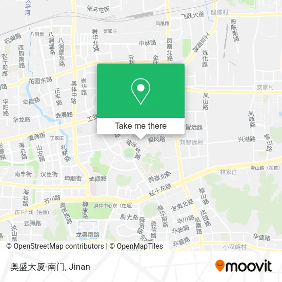 奥盛大厦-南门 map