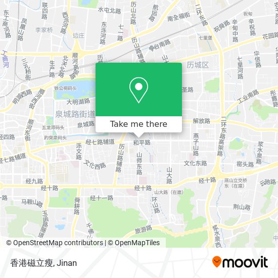 香港磁立瘦 map