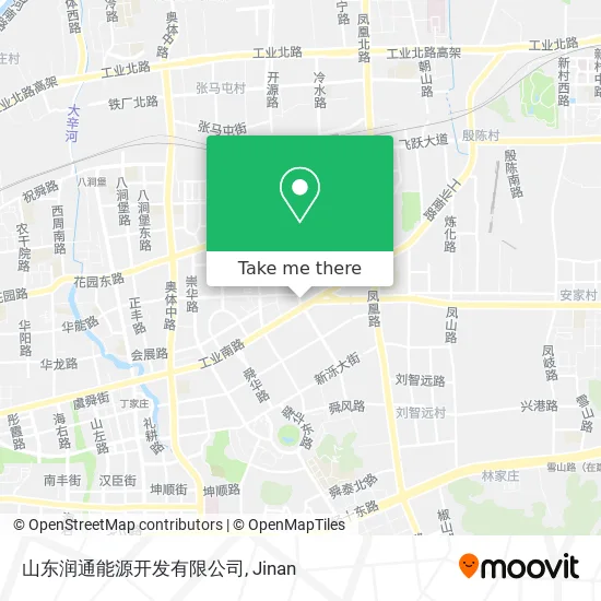 山东润通能源开发有限公司 map