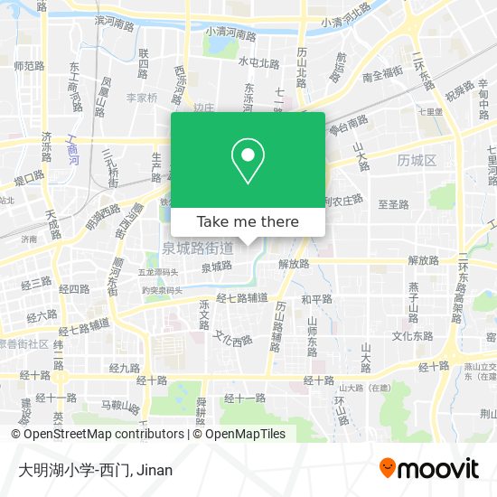 大明湖小学-西门 map