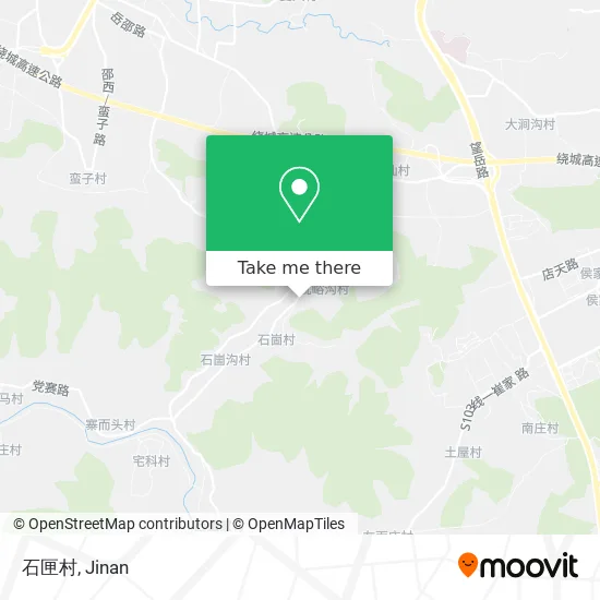 石匣村 map