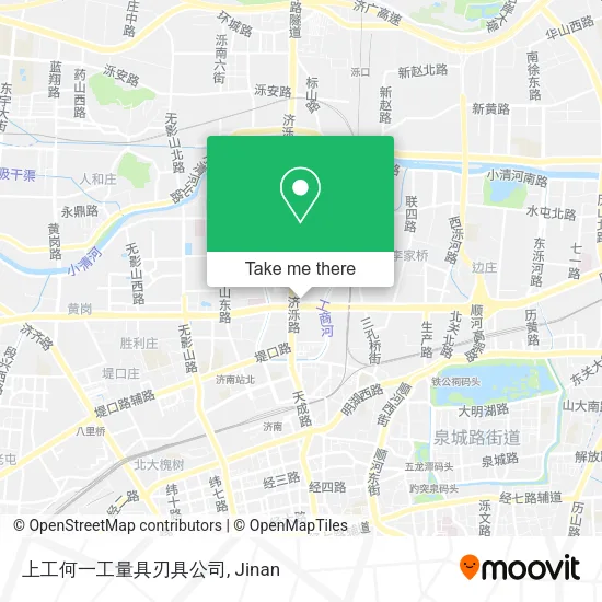 上工何一工量具刃具公司 map