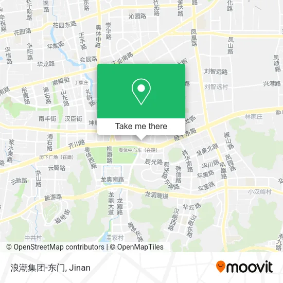 浪潮集团-东门 map