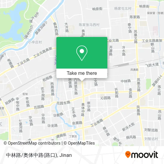 中林路/奥体中路(路口) map