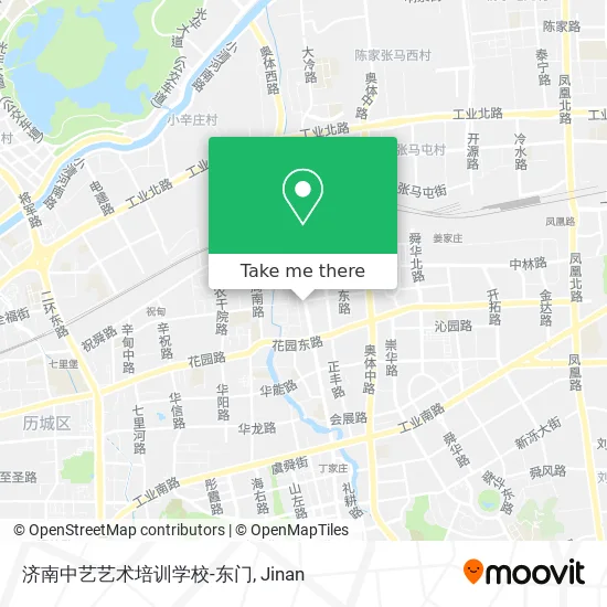 济南中艺艺术培训学校-东门 map