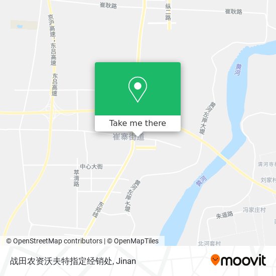 战田农资沃夫特指定经销处 map