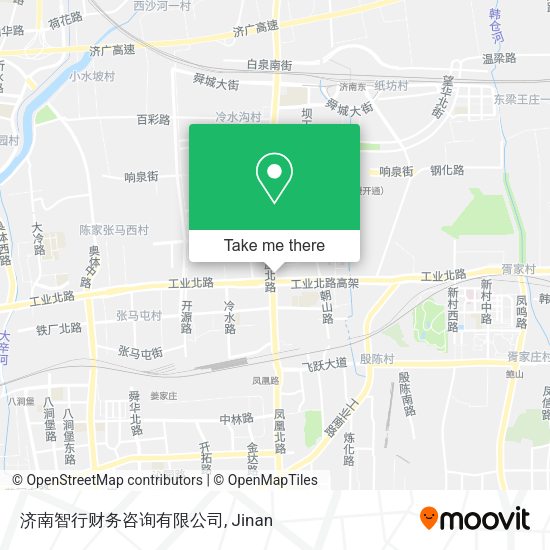 济南智行财务咨询有限公司 map
