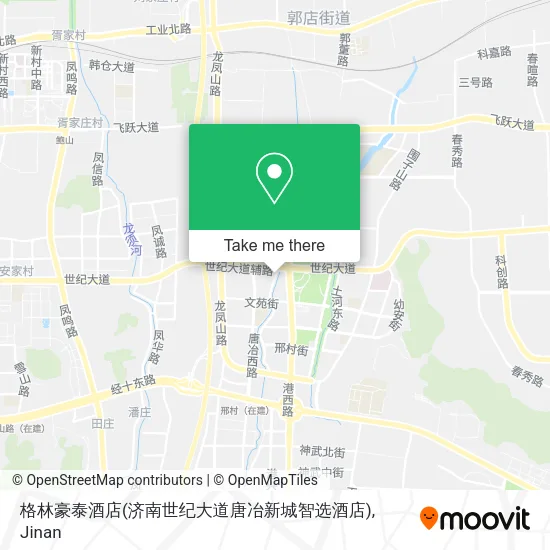 格林豪泰酒店(济南世纪大道唐冶新城智选酒店) map