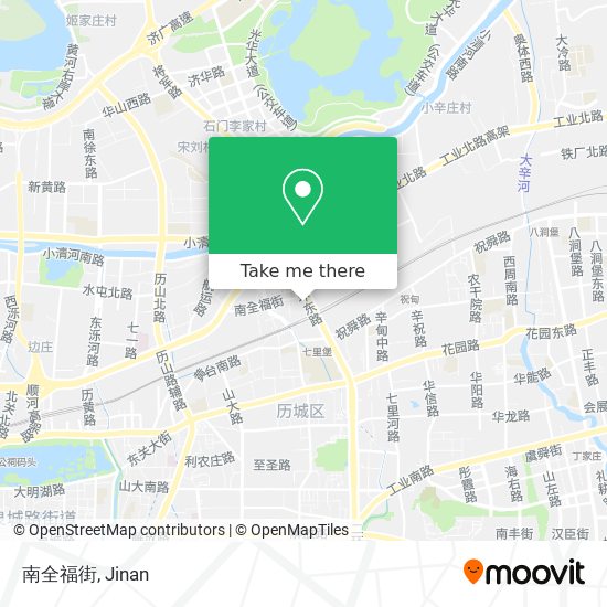 南全福街 map