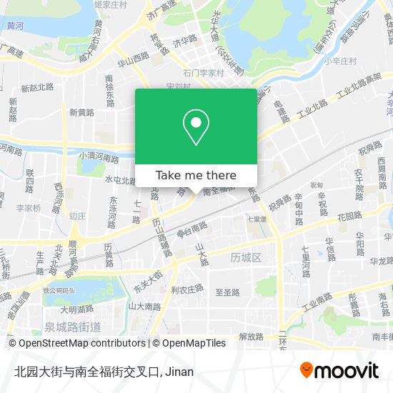 北园大街与南全福街交叉口 map