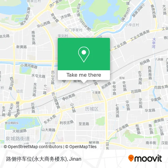 路侧停车位(永大商务楼东) map