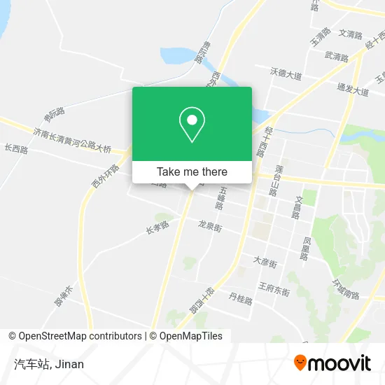 汽车站 map