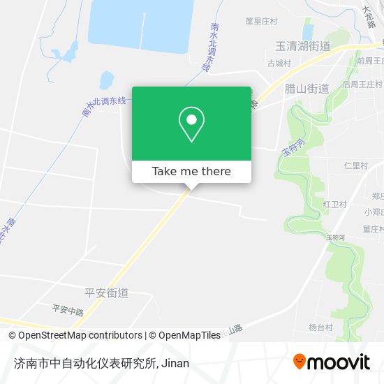 济南市中自动化仪表研究所 map