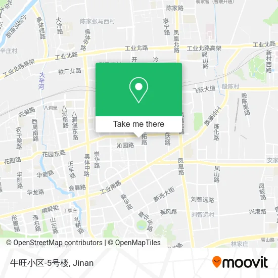 牛旺小区-5号楼 map