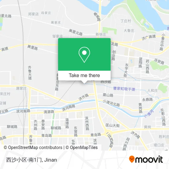 西沙小区-南1门 map