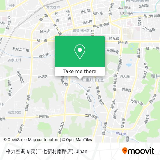 格力空调专卖(二七新村南路店) map