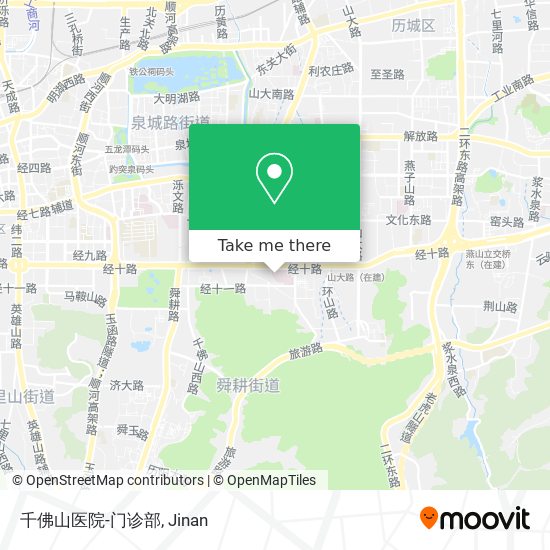 千佛山医院-门诊部 map