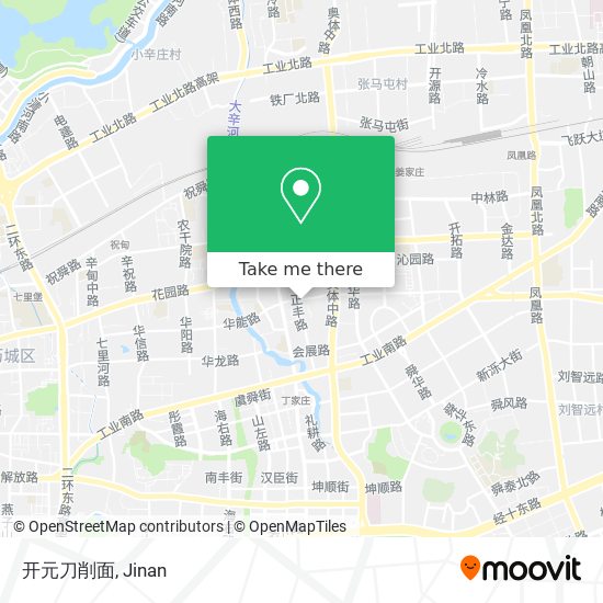 开元刀削面 map