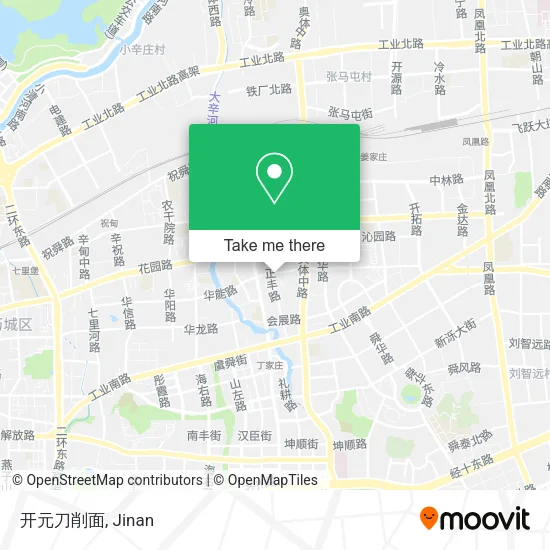 开元刀削面 map