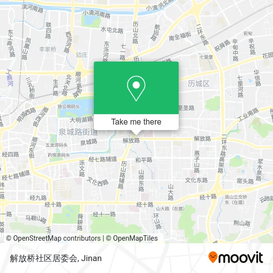 解放桥社区居委会 map