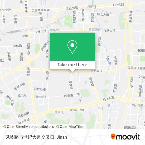 凤岐路与世纪大道交叉口 map