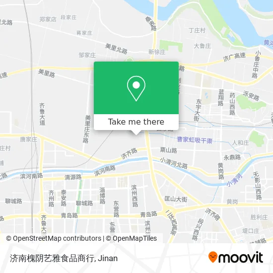 济南槐阴艺雅食品商行 map
