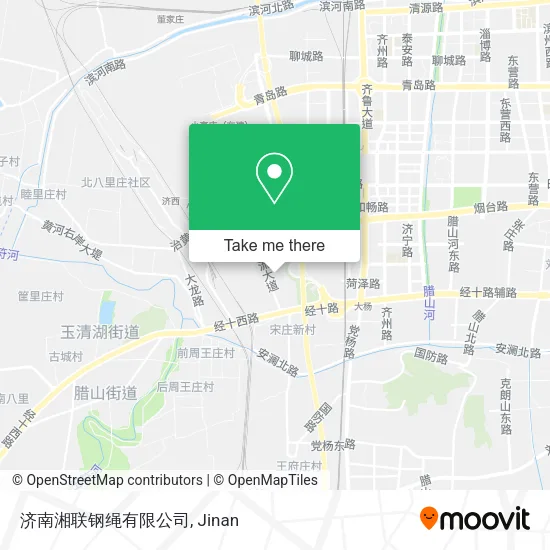 济南湘联钢绳有限公司 map