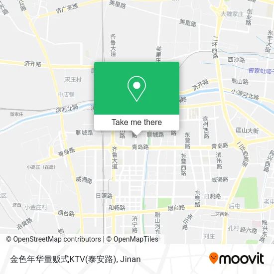 金色年华量贩式KTV(泰安路) map