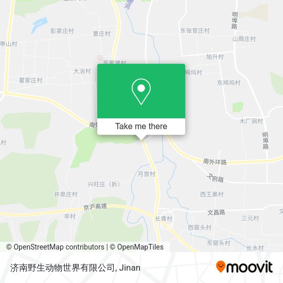 济南野生动物世界有限公司 map