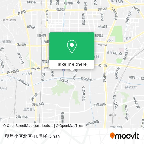 明星小区北区-10号楼 map