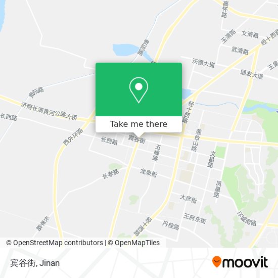 宾谷街 map