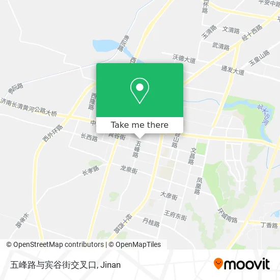 五峰路与宾谷街交叉口 map
