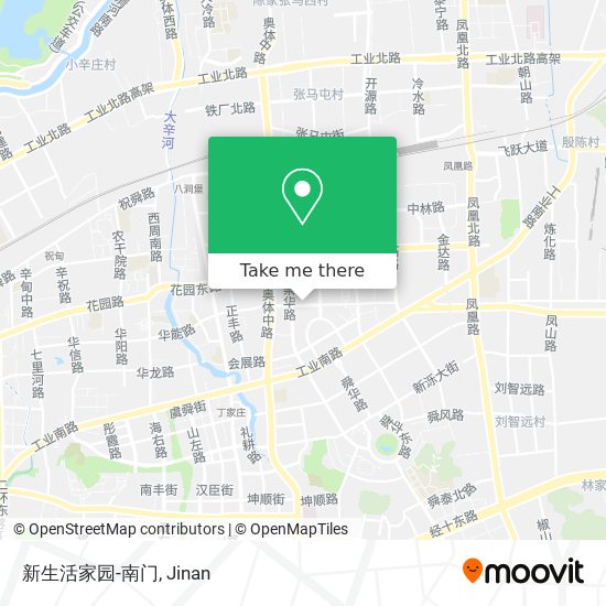 新生活家园-南门 map