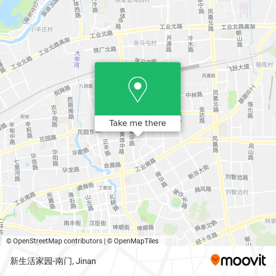 新生活家园-南门 map