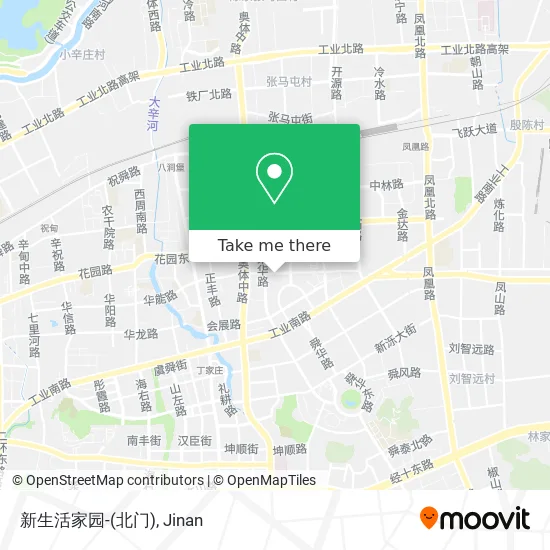 新生活家园-(北门) map