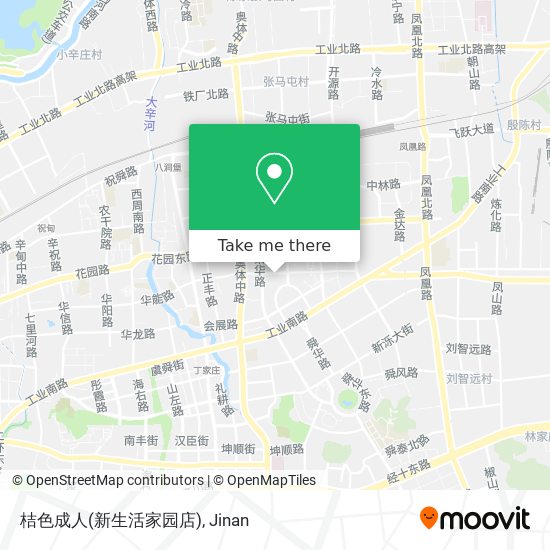 桔色成人(新生活家园店) map