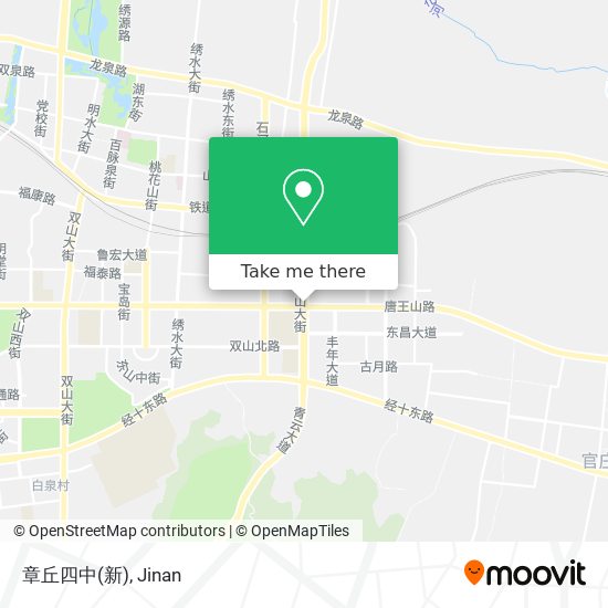 章丘四中(新) map
