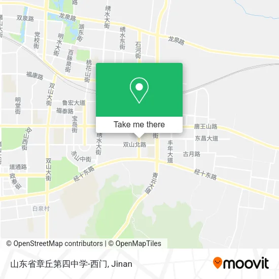 山东省章丘第四中学-西门 map