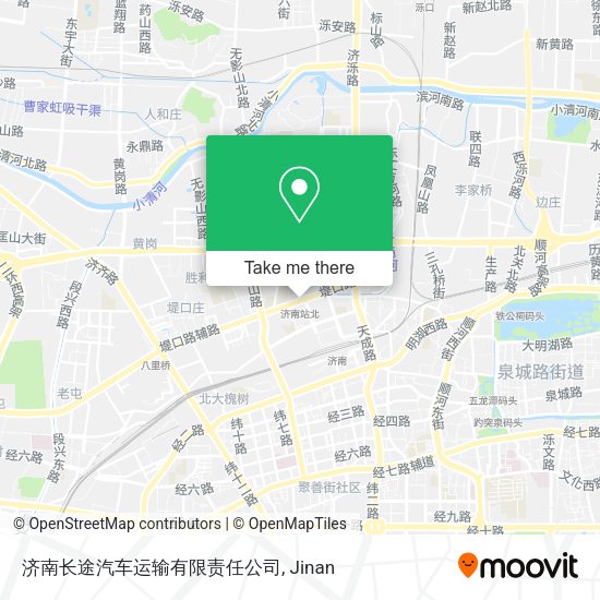 济南长途汽车运输有限责任公司 map