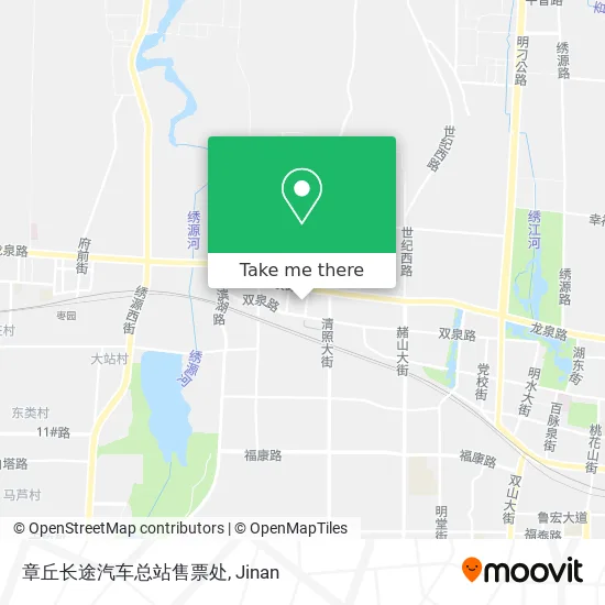 章丘长途汽车总站售票处 map