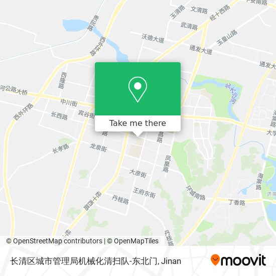 长清区城市管理局机械化清扫队-东北门 map