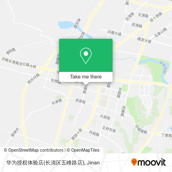 华为授权体验店(长清区五峰路店) map